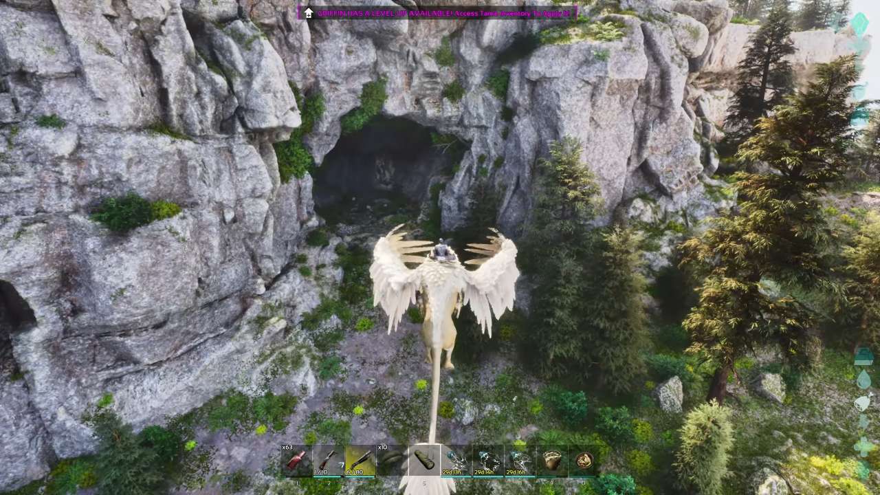ARK Survival Ascended, PC, Gameplay, How To Find Secret Karkinos Cave, Screenshot, NoobFeed